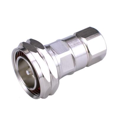 China RF Factory 7/16 Din Compression Male Connector For 1/2 Super Flexible Cable Coaxial Connector for sale