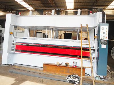 China 6 Opening Plywood Hot Press Machine For Foam Polyurethane Coreboard for sale