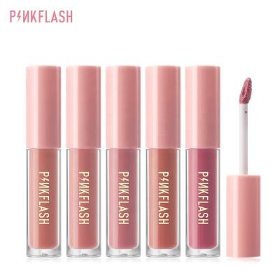 China Best PINKFLASH PF-L01 Waterproof Cheap Lip Gloss Matte Tint Lipstick Shine Lip Gloss for sale