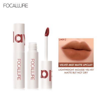 China Best Selling Velvet Waterproof Matte Focallure Lipstick Lip Mud FOCALLURE FA179 for sale