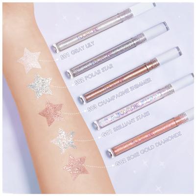 China FOCALLURE FA195 Focallure Starlight Waterproof Eyeshadow Quick-drying Shimmer Glitter Eyeshadow Liquid for sale