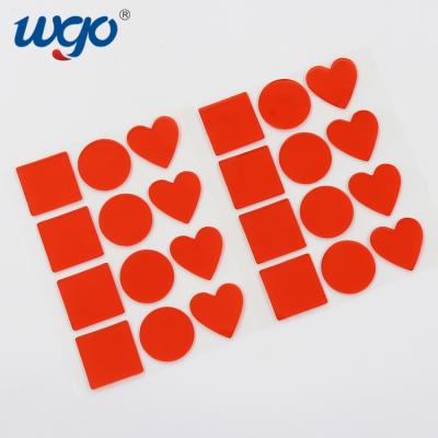 China WGO Waterproof Double Sides Die Cuts Removable Wahsable No Residue Adhesive Gel Pads Dots For DIY Reusable Self Adhesive Decor for sale