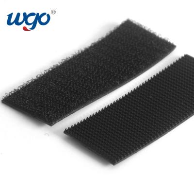 China Durable Custom Heavy Duty WGO Skin & Stick Removable No Residue Adhesive Back Nylon Fastener Hook & Loop Fastener Tape for sale