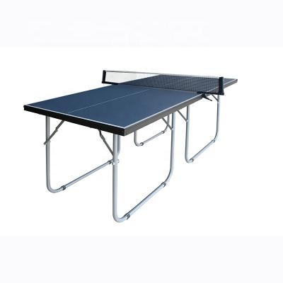 China Folding and Mobile Mid-Size Compact Ping Pong Table with Accessory for Small Spaces and Apartments for sale