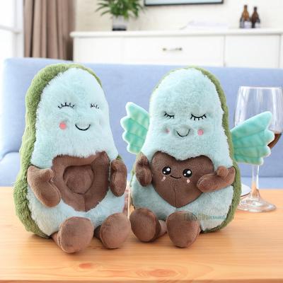 China Soft Stuffed Avocado Plush Toy Stuffed Plants Dolls Kids Toys Children Birthday Christmas Gifts for sale