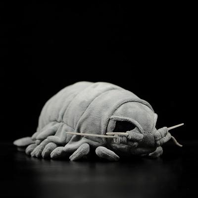 China Giant Realistic Stuffed Toy Soft Toy Bathynomus Giganteus Crustaceans Plush Isopod 30cm Eco-friendly Material Sea Creature for sale