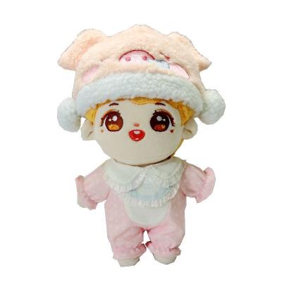 China Custom Beautiful Multifunctional New Fashion 3d Star Doll Kpop Plush Korean Idol Doll for sale