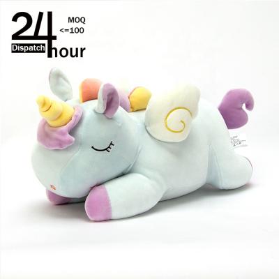 China Plush factory wholesale all kinds of unicorns unicorn plush toy baby comfortable plush pillow for sale