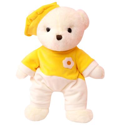 China Wholesale Soft Sleeping Bear Soft Stuffed Plush Toy Plush Teddy Bear for sale