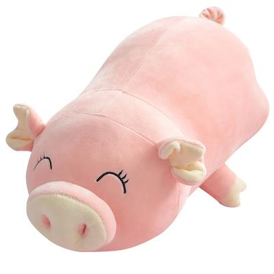 China Large Giant Stuffed Pig Plush Toy Valentine's Day Gift To Sleep With You for sale