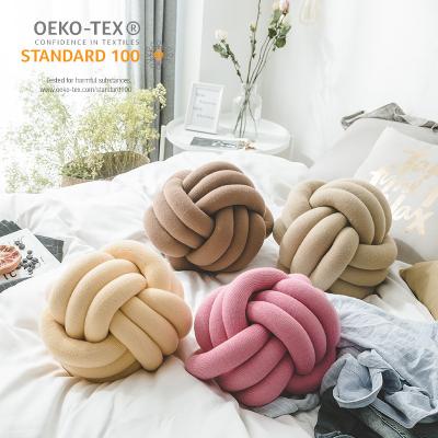 China Viable creative knotting decorative personality pillows soft cushion tile cushion for home decoration for sale