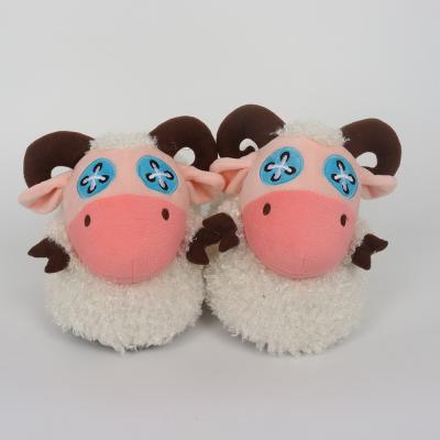 China Cartoon Animal Cute Plush Home Couples Slippers Fashion Trend Cotton Autumn And Winter Indoor Slippers for sale