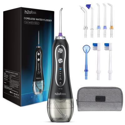 China Hotel 2022 OEM/ODM Amazon Best Selling Cordless Dental Flosser Electric Dental Oral Irrigator with Portable Water Flosser 5 Modes for sale