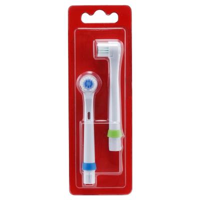 China Best High Quality Oral Clean Professional Battery Operated Electric Toothbrush Replacement Heads With Soft Dupont Bristle for sale