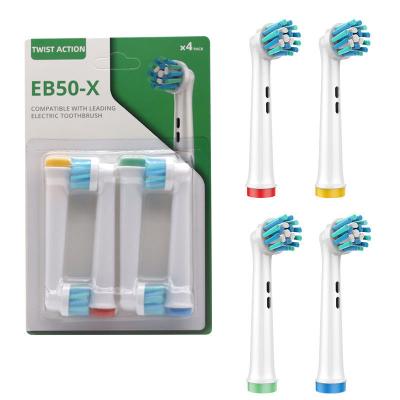 China Factory Hotel Exchangeable Head Toothbrush Teeth Directly Cleaning Tooth Replacement Brush Heads for sale