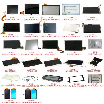 China LCD SCREEN FOR Nintendo Switch Lite N3DS NEW 3DS XL NDSI NDS Lite Wii U Nintendo and For PSP PS Vita Compatible For Nintendo DS Lite for sale