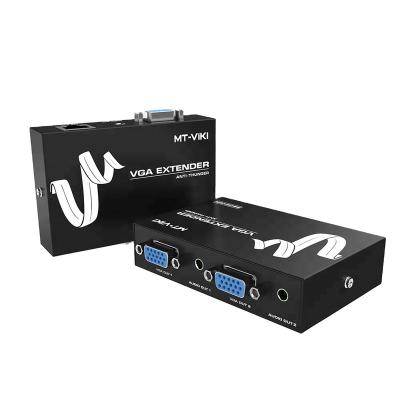 China MT-50T Hot Selling Metal MT-VIKI 50m VGA Audio and Video Add-on VGA Over Cat5 Utp Cable for sale