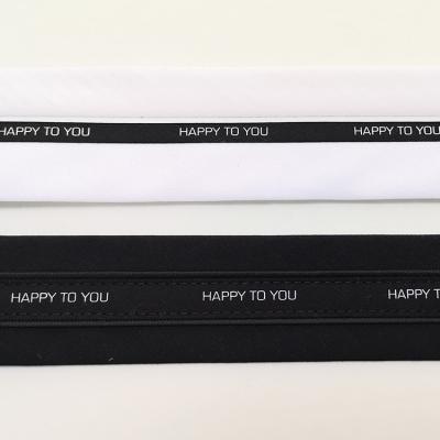 China Other New Arrivals Belt Striping Logo Trouser Waistband For Casual Pants for sale