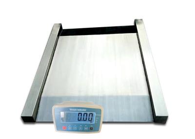 China o assoalho 1T resistente escala eletrônica, máquina de 2M Heavy Weight Weighing à venda