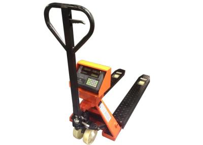 China LCD Pallet Jack With Weight Scale, In werking gestelde de Palletvrachtwagen van 3000KG Hand Te koop