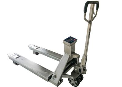 China Elektronische Hand 2 tonpallet Jack With Weight Scale Te koop