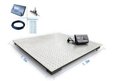 China 2.5*3.0 M 10 Ton Industrial Floor Weighing Scales zu verkaufen