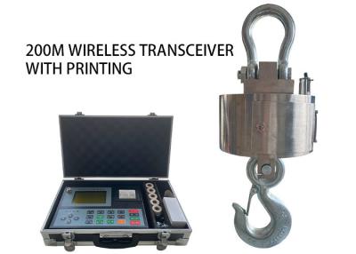 중국 방수 5 톤을 거는 LCD 디스플레이 스테인리스 디지털 방식으로 기중기 가늠자 판매용