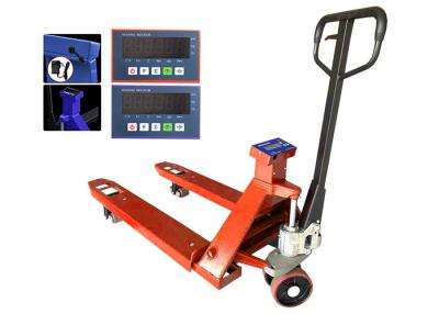 China De elektronische Digitale 3000Kg-Pallet Jack With Weight Scale van de Vorkheftruckschaal Te koop