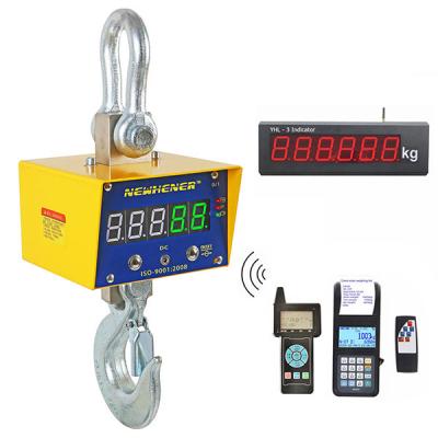 China Industrieel Opheffend Digitaal Hangend Crane Scale Wireless Remote Display 500kg Te koop