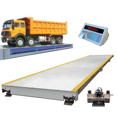 China Equipo de pesaje de 80 Ton Digital Weighbridge Truck Scale en venta