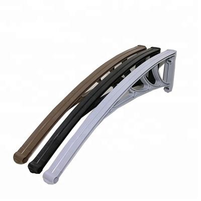 China Beautiful PC Aluminum Door Canopy Tent Construction Bracket For Balcony Canopy for sale