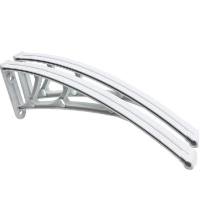 China Beautiful New Style High Quality Awnings Aluminum Alloy Brackets For Balcony Canopy for sale