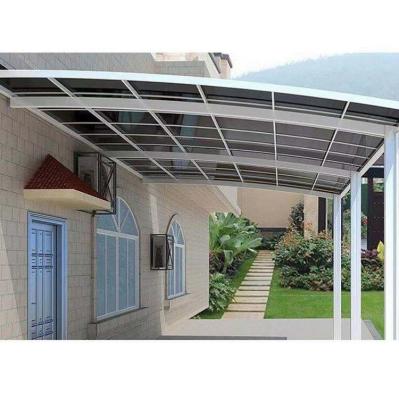 China Custom Windows Metal Awning Aluminum Alloy Frame Terrace Awning for sale