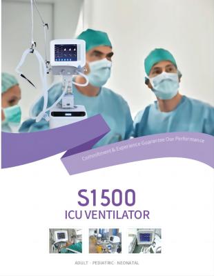 China Medizinische Geräte 12,1 des Ventilator-S1500“ Ventilator TFT-Schirm-ICU zu verkaufen