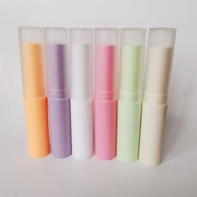 China New Arrivals Mini Colorful Red /White/pink/purple 3g 4g Lip Gloss Lip Balm Tube Lipstick Tube Eco-friendly Cosmetic Empty Packaging for sale