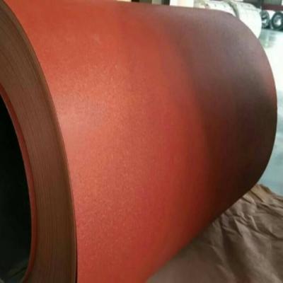 China Prepainted container plate galvanized matt ppgl ppgi steel coil PPGI wrinkle /checked steel sheets in coil price per ton for sale