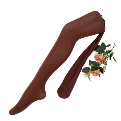 China Autumn Retro Color Velvet Pantyhose Women's Opaque Pantyhose Color Shaving Resistance Vintage Girls Standard Stitched Stockings for sale