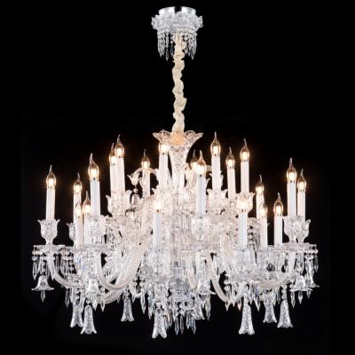 China Gorgeous Modern Luxury Modern Hotel Lobby Large Pendant Light Custom Classic Crystal Chandelier for sale