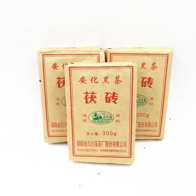 China 100% 300g Healthy Chinese Famous Dark Tea Hunan Anhua Small Special Bricktea for sale