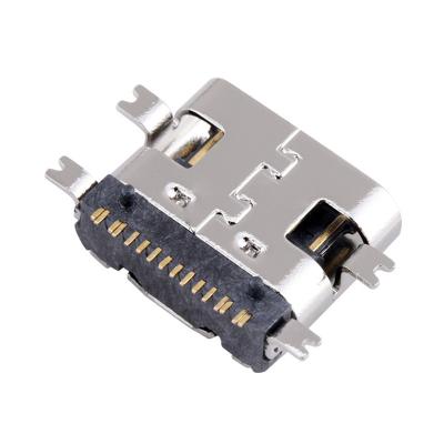 China Brass Female Type C Port USB-C Connector for sale