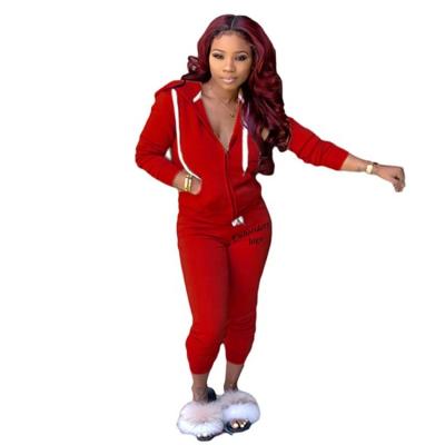 China Autumn Sport Fitness Wear Ladies Designer Turtleneck Joggers Two Piece Casual Set QUICK DRY for sale