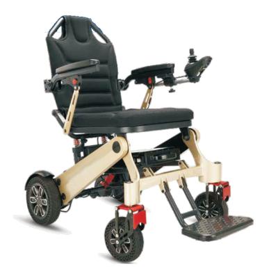 China Aluminum portable Folding Electric Power Wheelchair Gt5100a 250W 24V for sale