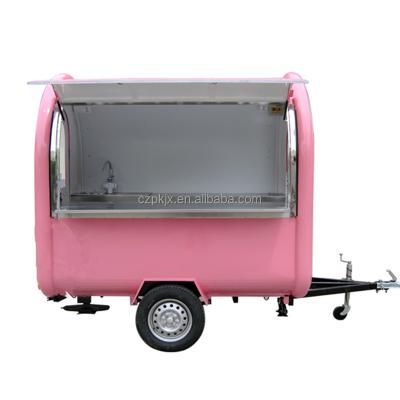 China Mobile dairy factory ice cream machine shop truck for selling milk tea coffee/food warmer cart food rolling cart for sale