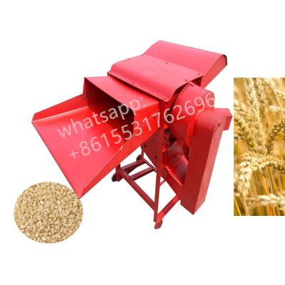 China food & Beverage plant small wheat thresher/semi automatic millet thresher/rice thresher machine design for sale