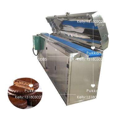 China Commercial Supply Cookies Chocolate Cooling Tunnel Food Cookie Cooling Belt Conveyor For Bottom Coat Chocolate for sale