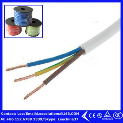 China Cu/CCA 3x1.5mm2 Electrical Cable Aerial Power Cable for sale