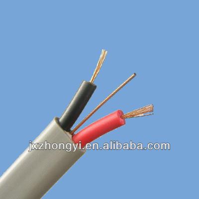 China 2.5mm Stranded Over Twin And Ground Ribbon Cable for sale