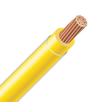 China The Connecting Household Building A.W.G. THHN Copper Cables 14AWG 12 Electrical Cable 8AWG 6AWG With Nylon Cover for sale