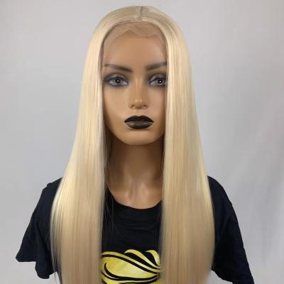 China Lightweight Yaki Solid Color Silky Straight T Part Synthetic Lace Front Hair Wig Solid Colors Long Fashionable Silky Straight Length 4 Colors For Choose for sale