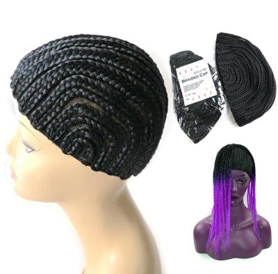 China braid cornrow wigcap, doctor's wigcap for medium large crochet braid small for sale